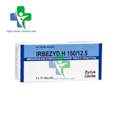 Irbezyd H 150/12.5 Zydus Cadila - Thuốc điều trị tăng huyết áp